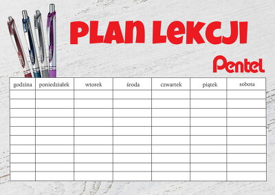 Plan lekcji 6