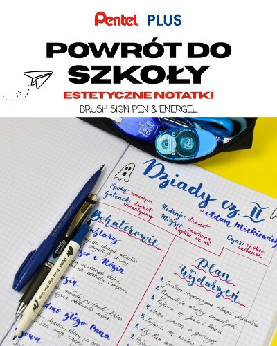Z Pentelem notatki nabierają koloru! 
